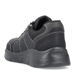Clearance Rieker Meskie Sznurowane Buty W Kolorze Asfaltowo-Czarnym