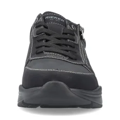 Clearance Rieker Meskie Sznurowane Buty W Kolorze Asfaltowo-Czarnym
