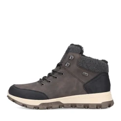 Discount Rieker Meskie Sznurowane Buty W Kolorze Kawowo-Brazowym