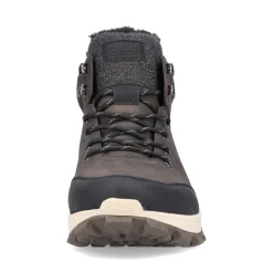 Discount Rieker Meskie Sznurowane Buty W Kolorze Kawowo-Brazowym
