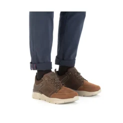 Discount Rieker Meskie Sznurowane Buty W Kolorze Lisiego Brazu
