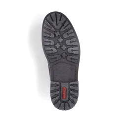 Discount Rieker Meskie Sznurowane Buty W Kolorze Kruczoczarnym