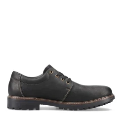 Discount Rieker Meskie Sznurowane Buty W Kolorze Kruczoczarnym