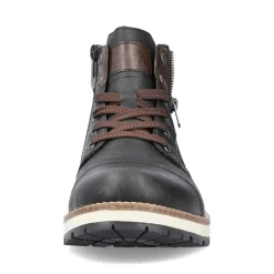 Sale Rieker Meskie Sznurowane Buty , Nocna, Czarna