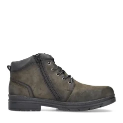 Fashion Rieker Meskie Sznurowane Buty W Kolorze Zieleni Khaki