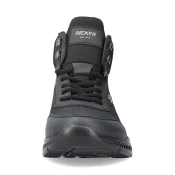 Discount Rieker Meskie Sznurowane Buty W Kolorze Asfaltowo-Czarnym