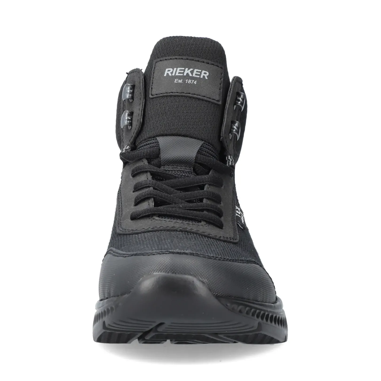 Discount Rieker Meskie Sznurowane Buty W Kolorze Asfaltowo-Czarnym
