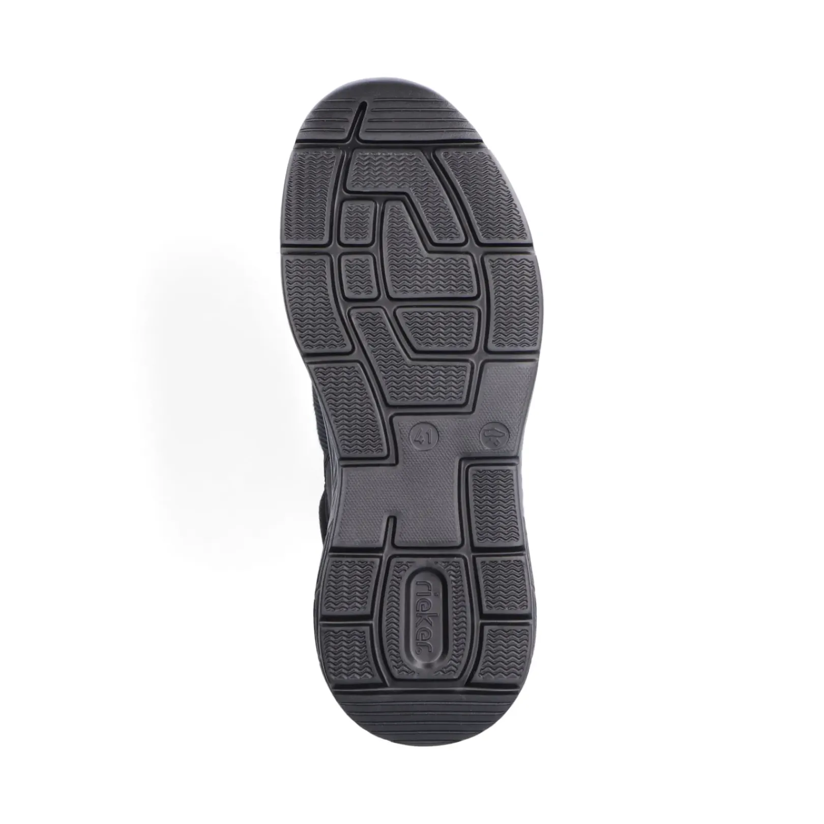 Discount Rieker Meskie Sznurowane Buty W Kolorze Asfaltowo-Czarnym