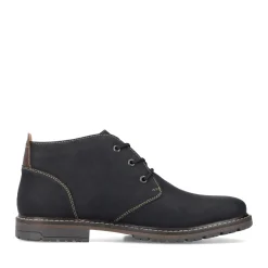 Best Rieker Meskie Sznurowane Buty W Kolorze Asfaltowo-Czarnym