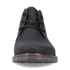 Best Rieker Meskie Sznurowane Buty W Kolorze Asfaltowo-Czarnym