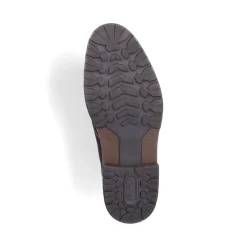 Best Rieker Meskie Sznurowane Buty W Kolorze Asfaltowo-Czarnym
