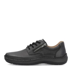 Best Rieker Meskie Sznurowane Buty W Kolorze Nocnej Czerni