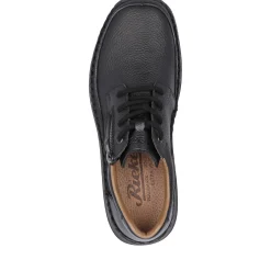 Best Rieker Meskie Sznurowane Buty W Kolorze Nocnej Czerni