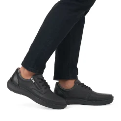 Best Rieker Meskie Sznurowane Buty W Kolorze Nocnej Czerni