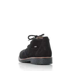 Clearance Rieker Meskie Sznurowane Buty W Kolorze Kruczoczarnym