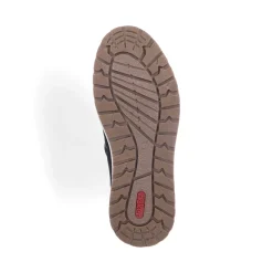 Best Rieker Meskie Sznurowane Buty W Kolorze Asfaltowo-Czarnym