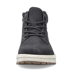 Best Rieker Meskie Sznurowane Buty W Kolorze Asfaltowo-Czarnym