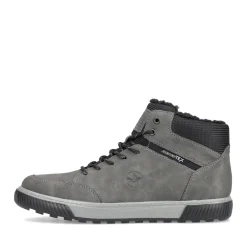 Best Rieker Meskie Sznurowane Buty W Kolorze Stalowoszarym