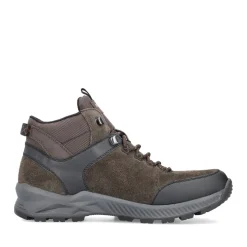 New Rieker Meskie Sznurowane Buty W Kolorze Kawowo-Brazowym