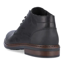 Online Rieker Meskie Sznurowane Buty W Kolorze Kruczoczarnym