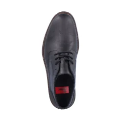 Online Rieker Meskie Sznurowane Buty W Kolorze Kruczoczarnym