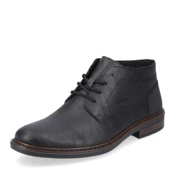 Online Rieker Meskie Sznurowane Buty W Kolorze Kruczoczarnym