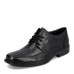 Sale Rieker Meskie Sznurowane Buty W Kolorze Ciemnej Czerni