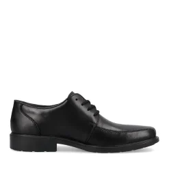 Sale Rieker Meskie Sznurowane Buty W Kolorze Ciemnej Czerni