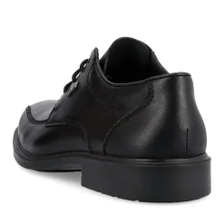 Sale Rieker Meskie Sznurowane Buty W Kolorze Ciemnej Czerni