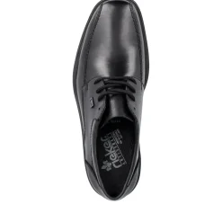 Sale Rieker Meskie Sznurowane Buty W Kolorze Ciemnej Czerni
