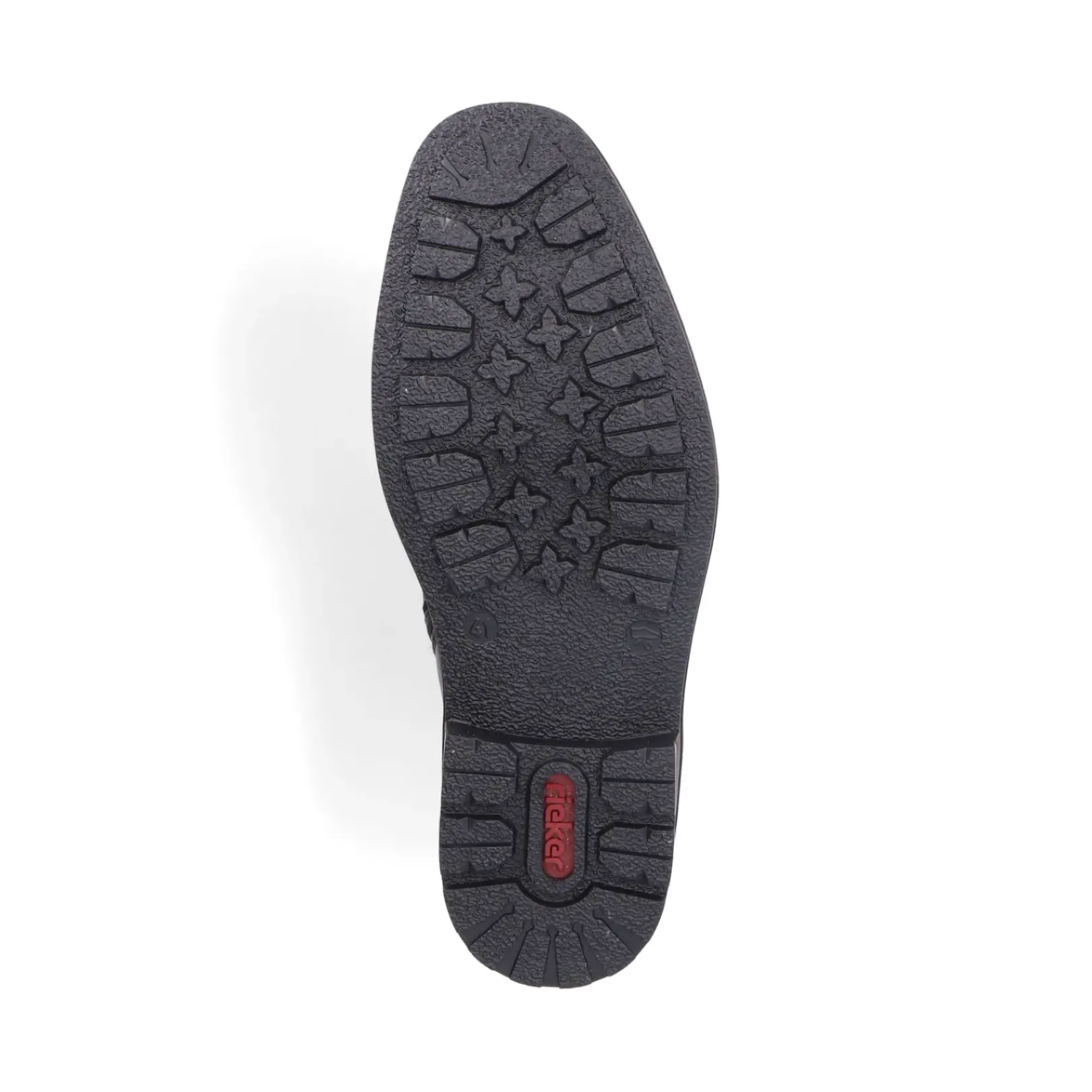 Hot Rieker Meskie Sznurowane Buty W Kolorze Czarnym, Blyszczacym