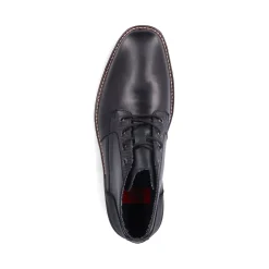 Discount Rieker Meskie Sznurowane Buty W Kolorze Czarnym, Blyszczacym