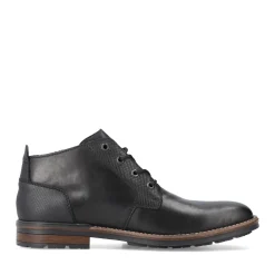 Discount Rieker Meskie Sznurowane Buty W Kolorze Czarnym, Blyszczacym