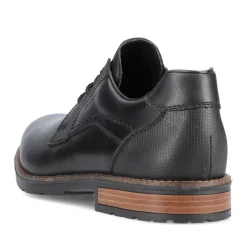Sale Rieker Meskie Sznurowane Buty W Kolorze Czarnym, Blyszczacym