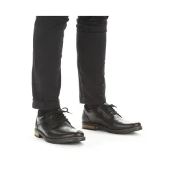 Sale Rieker Meskie Sznurowane Buty W Kolorze Czarnym, Blyszczacym