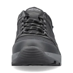 New Rieker Meskie Sznurowane Buty W Kolorze Kruczoczarnym