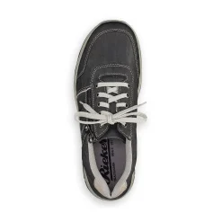 Best Rieker Meskie Sznurowane Buty Stalowo-Szaro-Biale