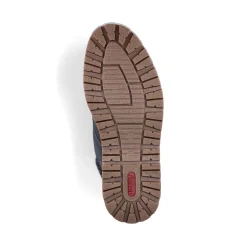 Discount Rieker Meskie Sznurowane Buty W Kolorze Blekitu Pacyfiku