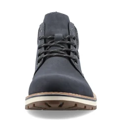 Discount Rieker Meskie Sznurowane Buty W Kolorze Blekitu Pacyfiku