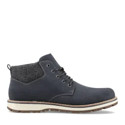 Discount Rieker Meskie Sznurowane Buty W Kolorze Blekitu Pacyfiku