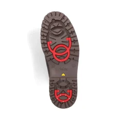 Sale Rieker Meskie Sznurowane Buty W Kolorze Kawowo-Brazowym