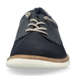 Best Rieker Meskie Sznurowane Buty W Kolorze Lupkowoniebieskim