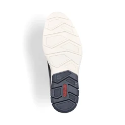 Best Rieker Meskie Sznurowane Buty W Kolorze Lupkowoniebieskim