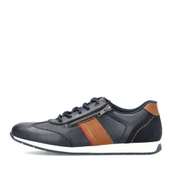 Online Rieker Meskie Sznurowane Buty W Kolorze Oceanicznego Blekitu