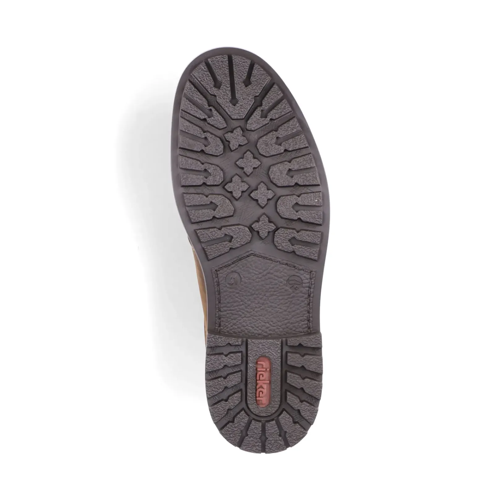 Hot Rieker Meskie Sznurowane Buty W Kolorze Kawowego Brazu