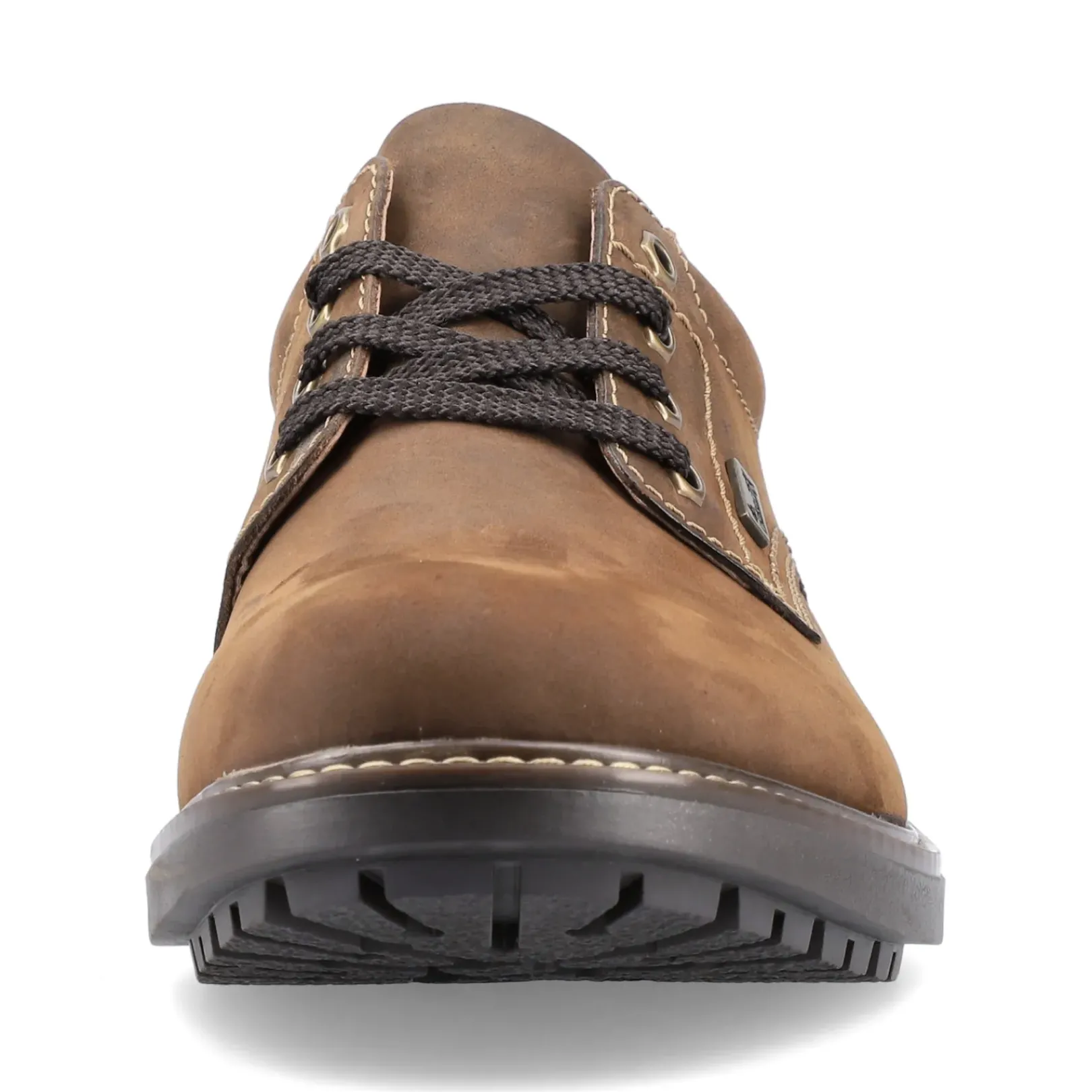 Hot Rieker Meskie Sznurowane Buty W Kolorze Kawowego Brazu