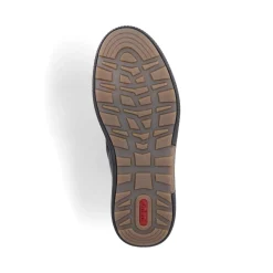 New Rieker Meskie Sznurowane Buty , Nocna, Czarna