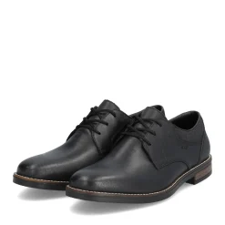 Discount Rieker Meskie Sznurowane Buty W Kolorze Nocnej Czerni