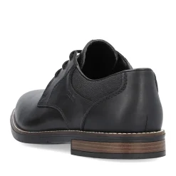 Discount Rieker Meskie Sznurowane Buty W Kolorze Nocnej Czerni