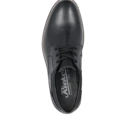 Discount Rieker Meskie Sznurowane Buty W Kolorze Nocnej Czerni